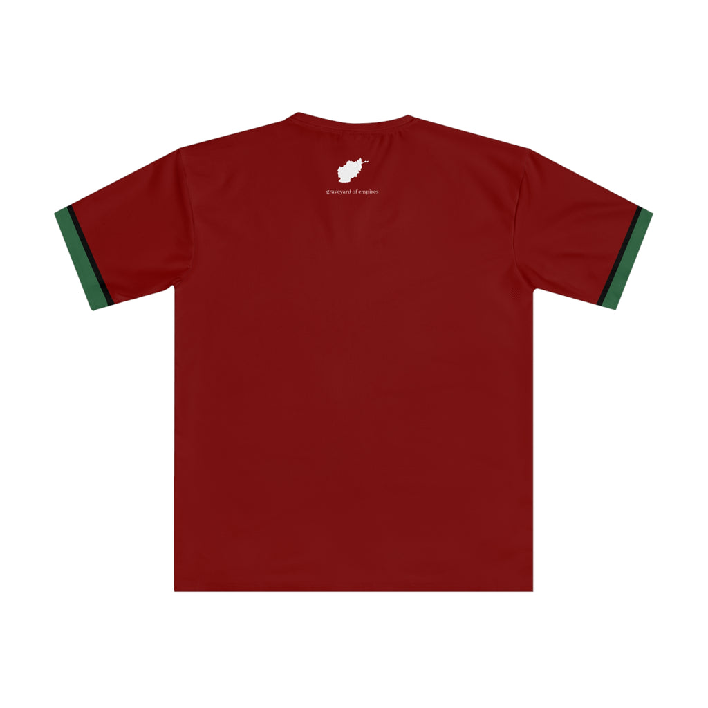 Afghanistan Fotboll T-shirt Red