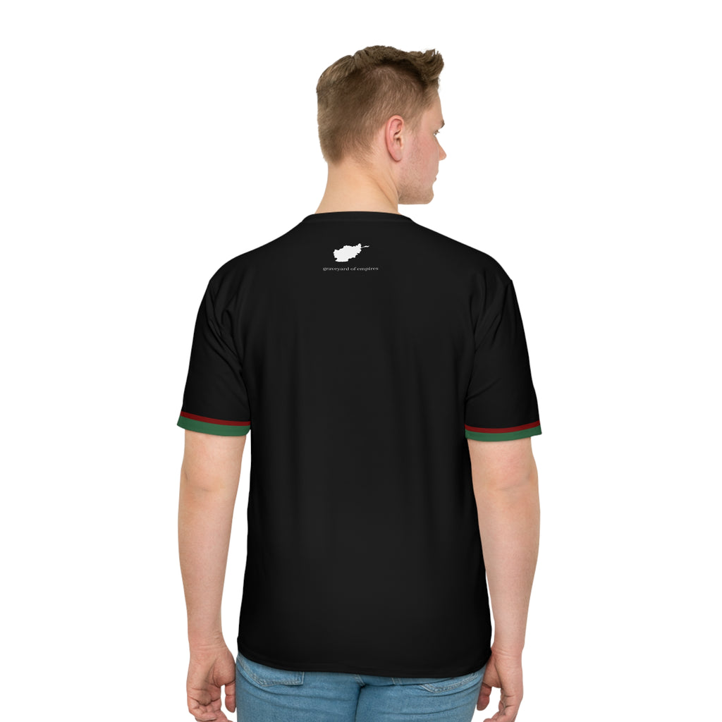 Afghanistan Fotboll T-shirt Black