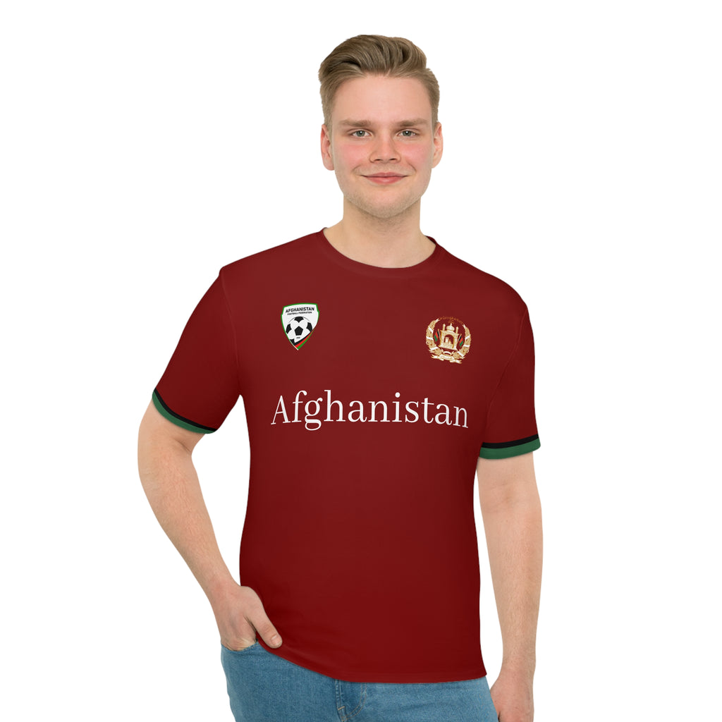 Afghanistan Fotboll T-shirt Red