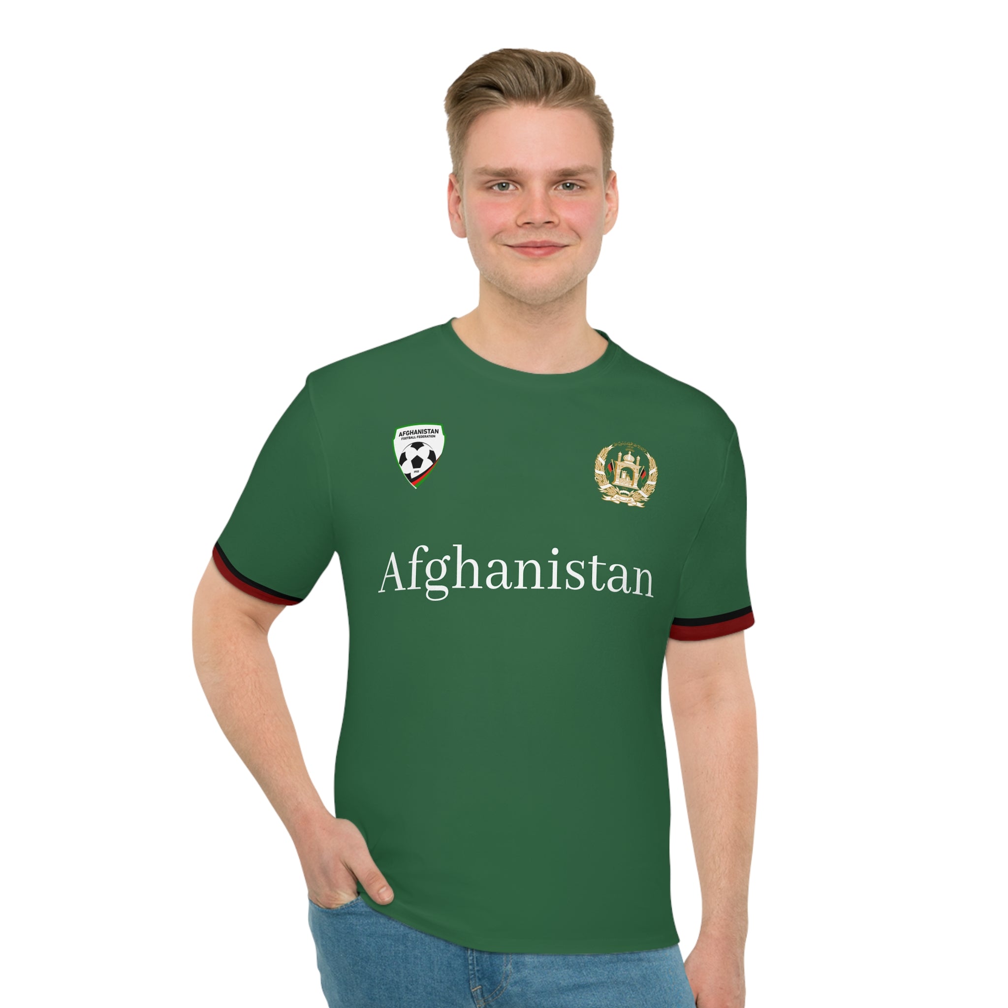 Afghanistan Fotboll T-shirt Green