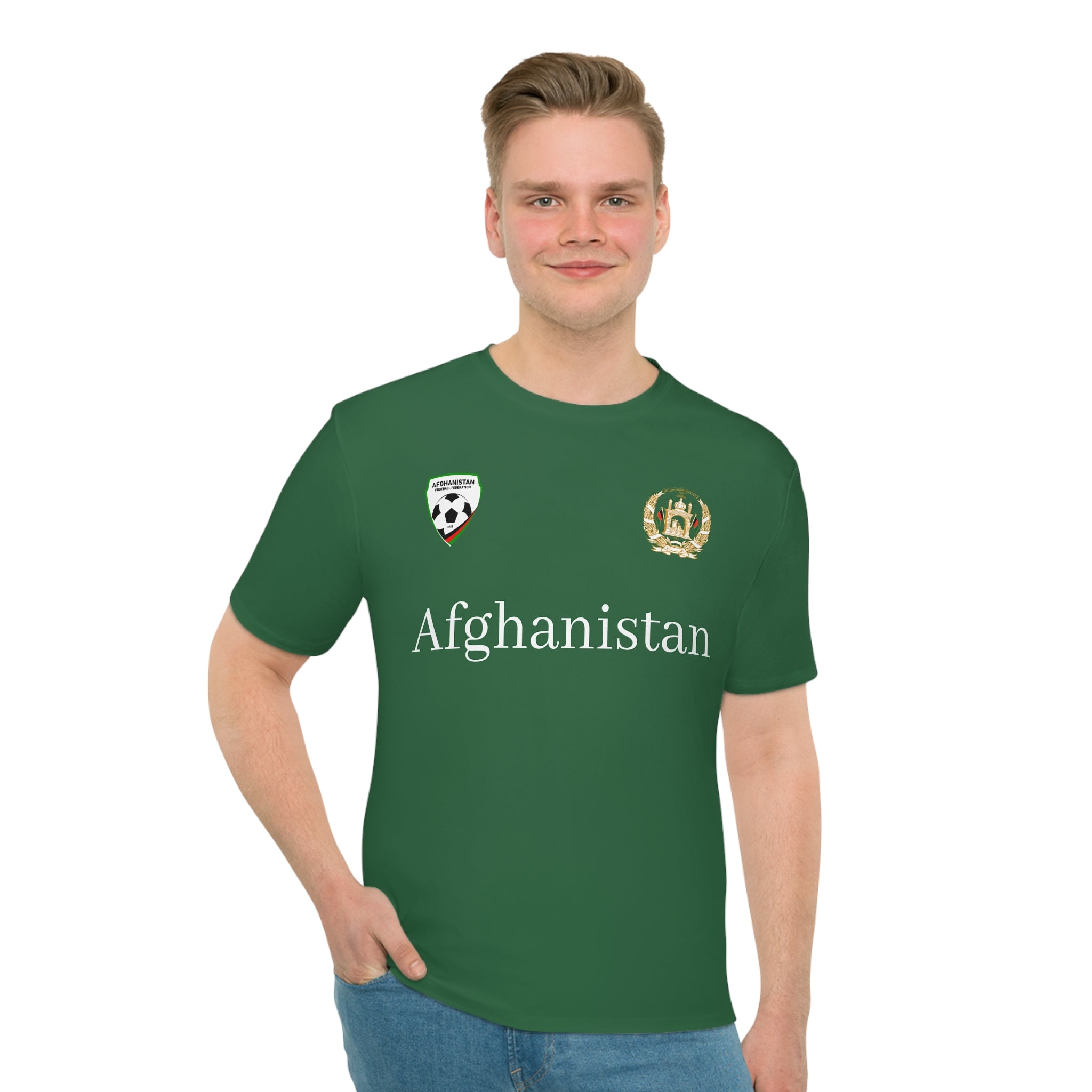 Afghanistan Fotboll T-shirt Green