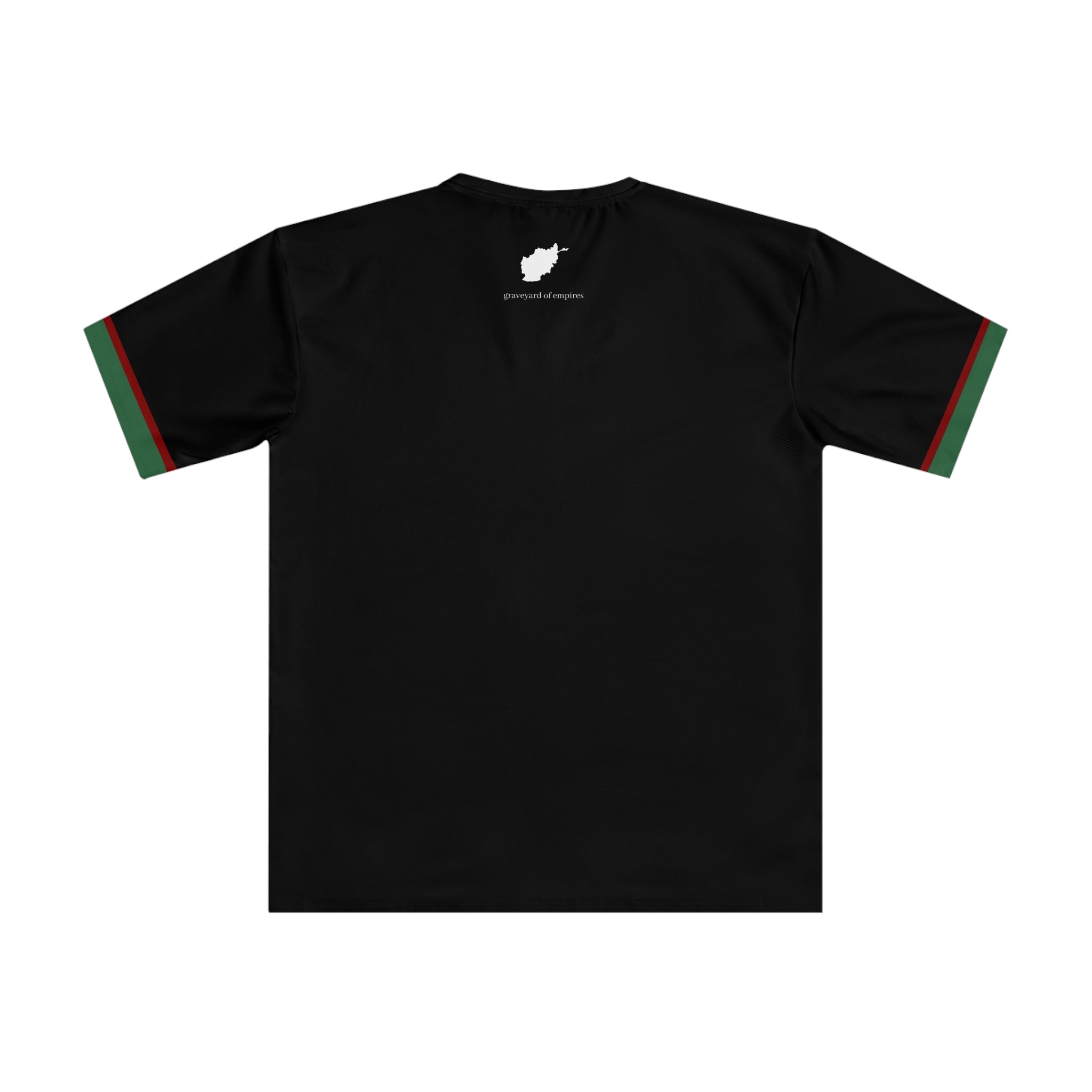 Afghanistan Fotboll T-shirt Black